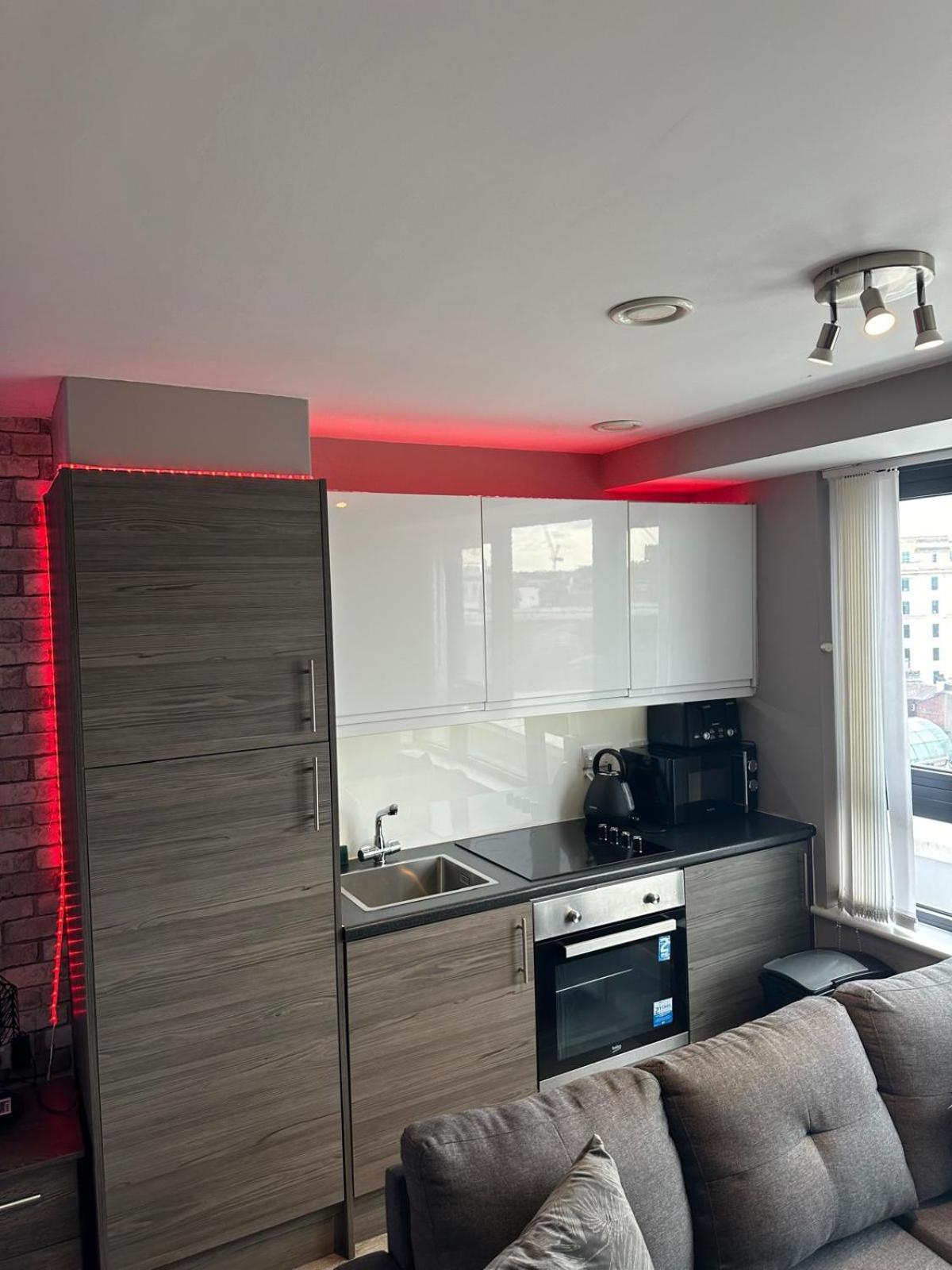 Ferienwohnung Stunning City View Studio Liverpool Exterior foto