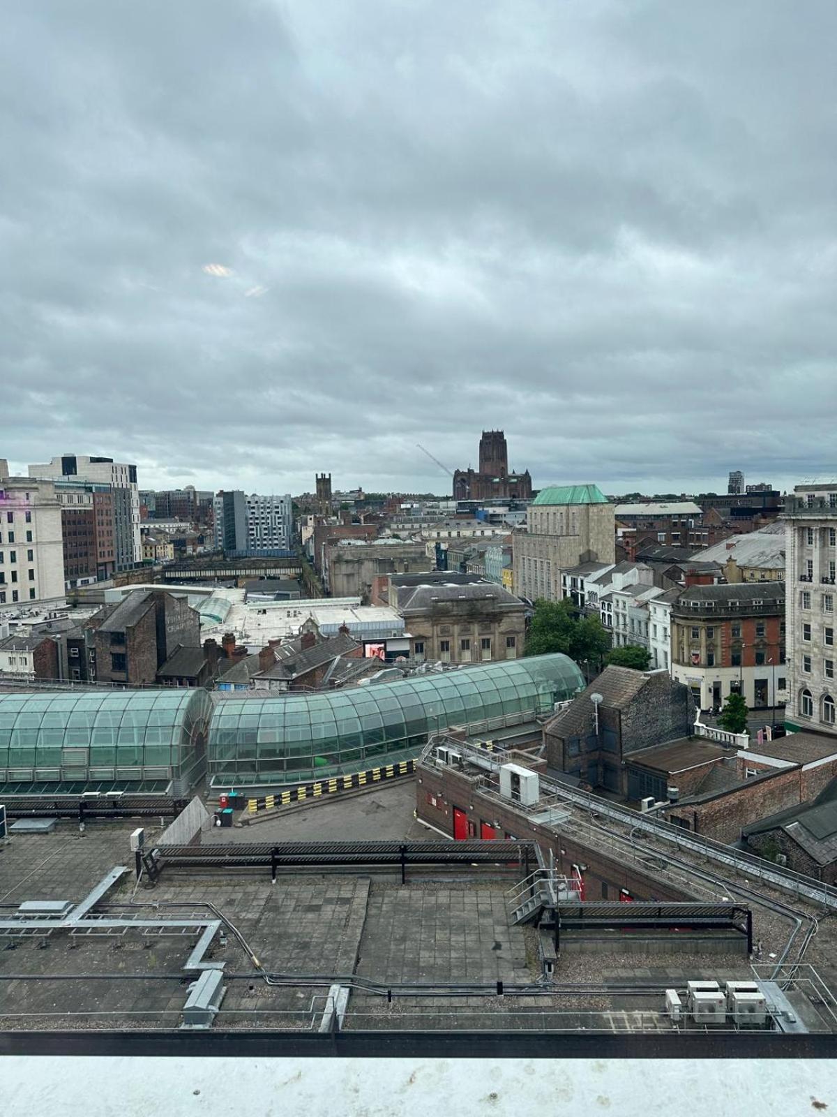 Ferienwohnung Stunning City View Studio Liverpool Exterior foto
